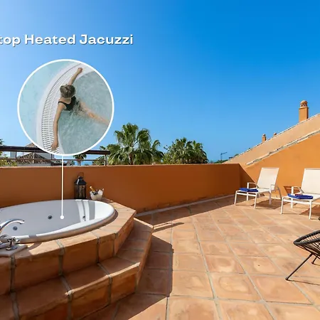 Vacation Marbella: Beachfront Luxury Duplex Penthouse Apartment *